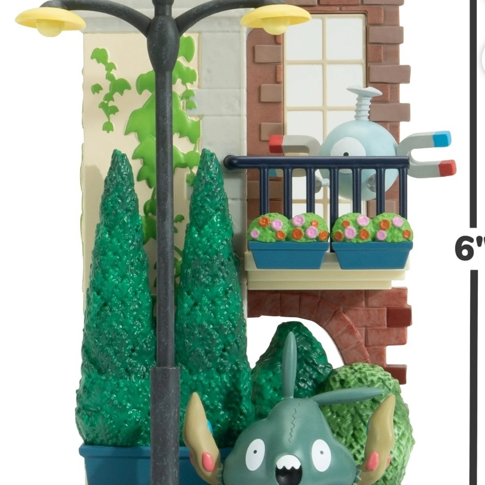 Pokemon Select City Street Set - Magnemite & Trubbish Display Pack (Wave 5) - Picture 10 of 14